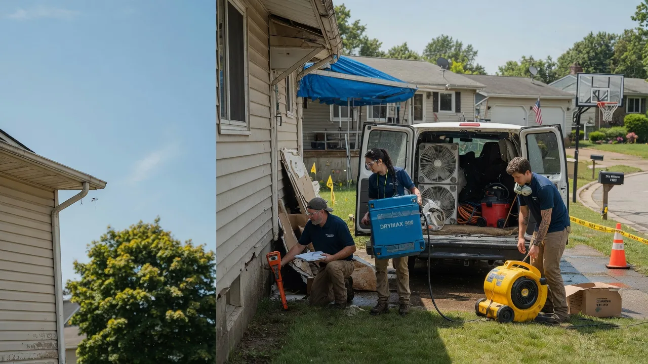 Ceiling Leak Cleanup in Mcconnellsburg, PA near me