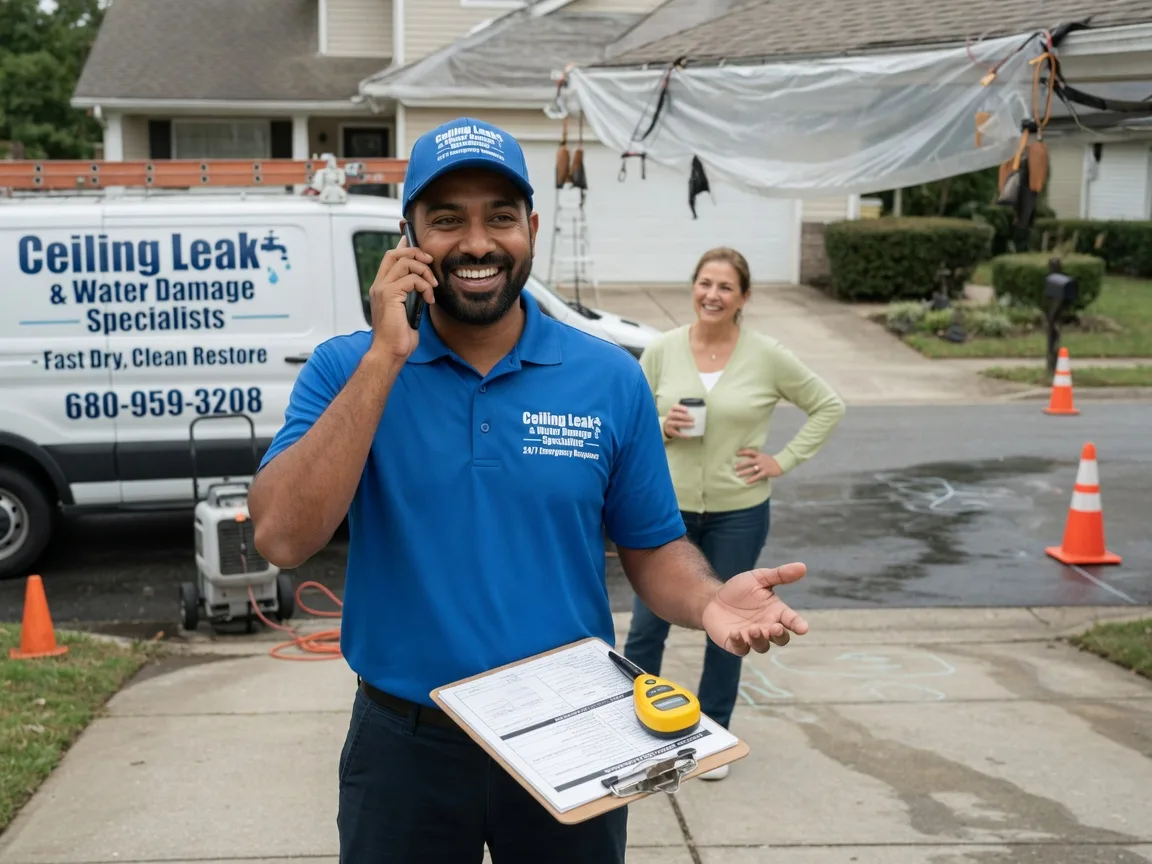 Ceiling Leak Cleanup Mcconnellsburg, PA FAQs